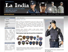 Tablet Screenshot of laindiapr.com
